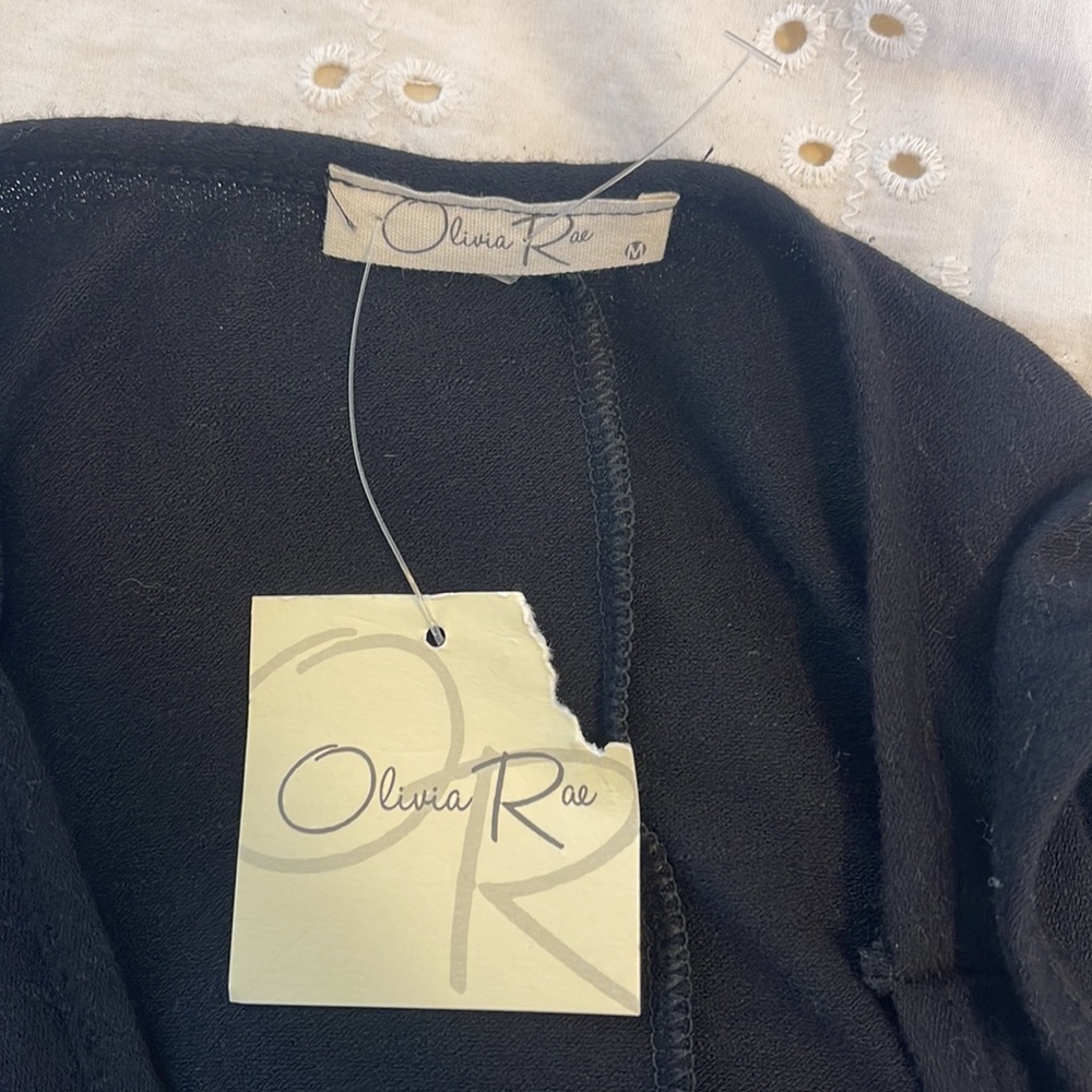 🌸Olivia Rae NWT sleeveless black dress with stretch - Picture 11 of 11